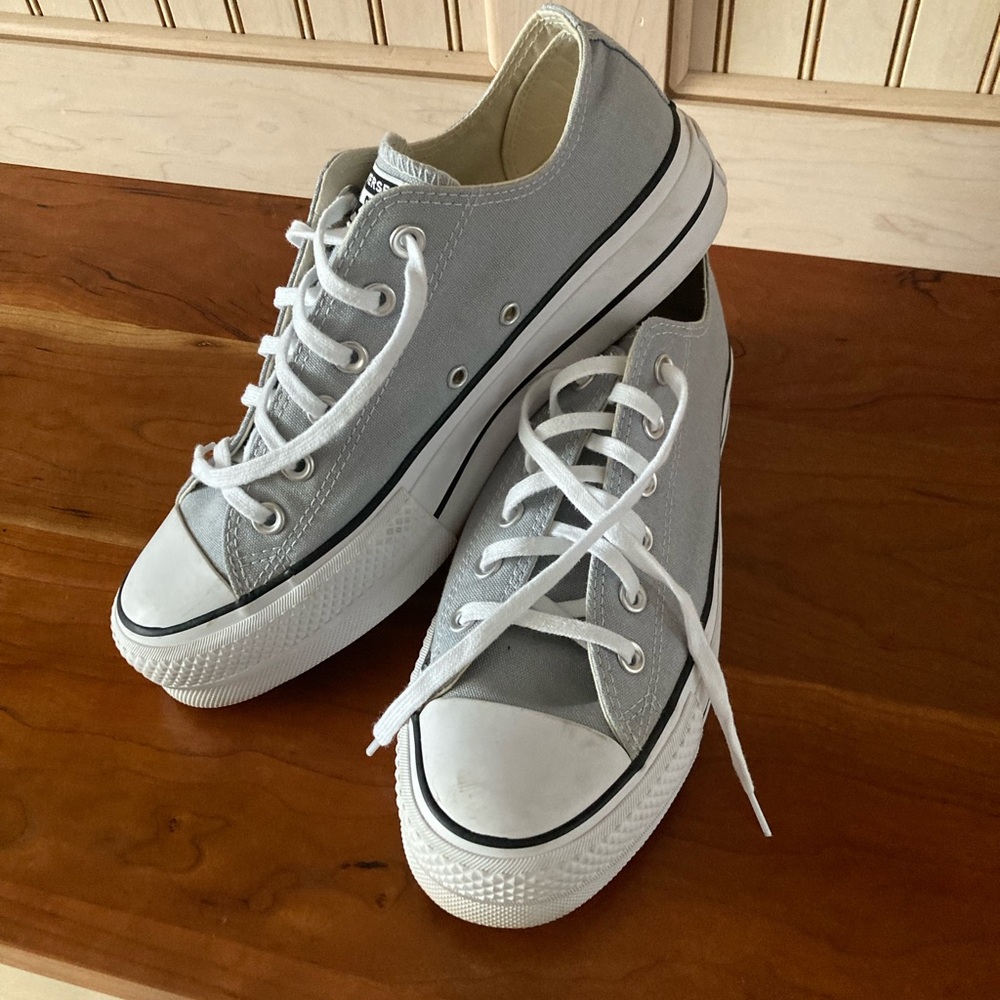 Converse platform Grey sneakers